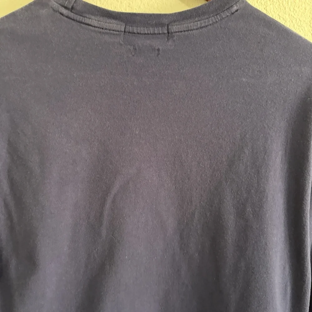 Polo Ralph Lauren Men's Small Navy Long Sleeve T Shirt Big Pony Logo Classic Fit